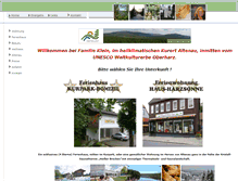Tablet Screenshot of ferienwohnung-harzsonne.de